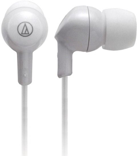 Audio-Technica ATH-CK1WWH In-ear Headphones with 8.8mm Drivers and XS/S/M Earpieces, 8.8mm drivers for clear and natural high-fidelity sound, 4 ft. - 1.2m Y-type cord, 3 interchangeable earpieces in XS- S and M sizes, Lightweight design - only 3 grams without cable, 18-22-000 Hz frequency response, EAN 4961310102425 (ATHCK1WWH ATH-CK1WWH ATH CK1WWH ATHCK1W ATH-CK1W ATH CK1W)