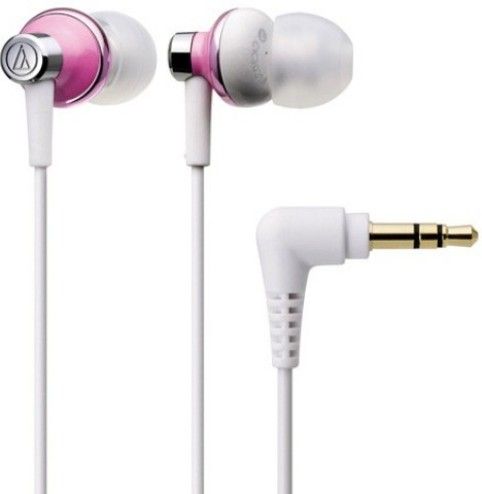 Audio Technica ATH-CK303MPK Sound Isolation In-Ear Headphones, In-ear ear-bud Headphones Form Factor, Dynamic Headphones Technology, Wired Connectivity Technology, Stereo Sound Output Mode, 20 - 20000 Hz Frequency Response, 100 dB/mW Sensitivity, 16 Ohm Impedance, 0.3 in Diaphragm, 1 x headphones - mini-phone stereo 3.5 mm, UPC 042005171712 (ATHCK303MPK ATH-CK303MPK ATH CK303MPK ATHCK303M ATH-CK303M ATH CK303M) 