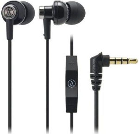 Audio Technica ATH-CK400IBK In-Ear Headphones with Integrated Control, In-ear ear-bud Headphones Form Factor, Wired Connectivity Technology, Stereo Sound Output Mode, 20 - 20000 Hz Frequency Response, 100 dB/mW Sensitivity, 16 Ohm Impedance, 0.3 in Diaphragm, Electret condenser Microphone Technology, Omni-directional Microphone Operation Mode, -42 dB Sensitivity, UPC 042005170890 (ATHCK400IBK ATH-CK400IBK ATH CK400IBK ATHCK400I ATH-CK400I ATH CK400I)