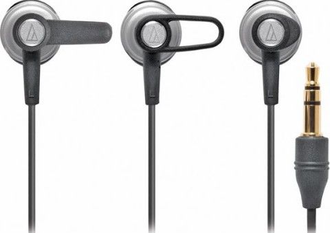 Audio-Technica ATH-CK6WSV Stereo Earphone, Wired Connectivity Technology, 3.94ft Operating Distance, 16 Ohm Impedance, 15Hz Minimum Frequency Response, 28kHz Maximum Frequency Response, Gold Plated Plating, Earbud Earpiece Design, Binaural Earpiece Type, 0.42126