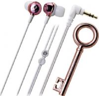 Audio Technica ATH-CKF500PK In-Ear Headphones with Rhinestone, In-ear ear-bud Headphones Form Factor, Dynamic Headphones Technology, Wired Connectivity Technology, 16 - 23000 Hz Frequency Response, 102 dB/mW Sensitivity, 16 Ohm Impedance, 0.3 in Diaphragm, 1 x headphones - mini-phone stereo 3.5 mm Connector Type, Pink Color, UPC 042005171767 (ATHCKF500PK ATH-CKF500PK ATH CKF500PK) 