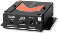 Atlona AT-HD420 HDMI to VGA/Component and Audio Converter; Supports HDMI input and VGA or component output; Allows user to select between VGA or component video output interface; Supports VGA VESA resolutions up to 1920×1200 or component video up to 1080p; Embedded EDID will simplify the installation procedure; HDMI and DVI compliant; DVI Compatible; Dimensions 2.99" x 1.18" x 3.62"; Weight 0.37 lbs; UPC 846352003111 (ATLONA-ATHD420 ATLONA ATHD420 ATLONA-AT-HD420 ATLONA AT HD420) 
