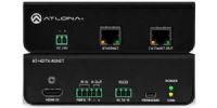Atlona AT-HDTX-RSNET HDMI Over HDBaseT Transmitter with Ethernet, RS-232, and IR; Supports HDCP 2.2; Uses easy-to-integrate category cable for low-cost, reliable system installation; Delivers 4K/UHD video, audio, 100BaseT Ethernet, power, and control through a single cable; Eliminates multiple cable runs between source, control system, and display; Colorspace: YCbCr, RGB; Chroma Subsampling: 4:4:4, 4:2:2, 4:2:0; Color depth: 8-bit, 10-bit, 12-bit (ATHDTXRSNET AT-HDTX-RSNET AT-HDTX-RSNET) 
