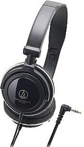 Audio Technica ATH-FW3BK Headphones, Ear-cup Headphones Form Factor, Dynamic Headphones Technology, Wired Connectivity Technology, Stereo Sound Output Mode, 15 - 22000 Hz Frequency Response, 100 dB/mW Sensitivity, 32 Ohm Impedance, 1.2 in Diaphragm, 1 x headphones - mini-phone stereo 3.5 mm Connector Type, UPC 042005169931 (ATHFW3BK ATH-FW3BK ATH FW3BK ATHFW3 ATH-FW3 ATH FW3)