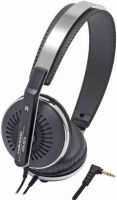 Audio Technica ATH-RE70BK headphones - Ear-cup, Ear-cup Headphones Form Factor, Dynamic Headphones Technology, Wired Connectivity Technology, Stereo Sound Output Mode, 10 - 24000 Hz Frequency Response, 100 dB/mW Sensitivity, 42 Ohm Impedance, 1.6 in Diaphragm, 1 x headphones -mini-phone stereo 3.5 mm Connector Type, UPC 042005169993 (ATHRE70BK ATH-RE70BK ATH RE70BK) 