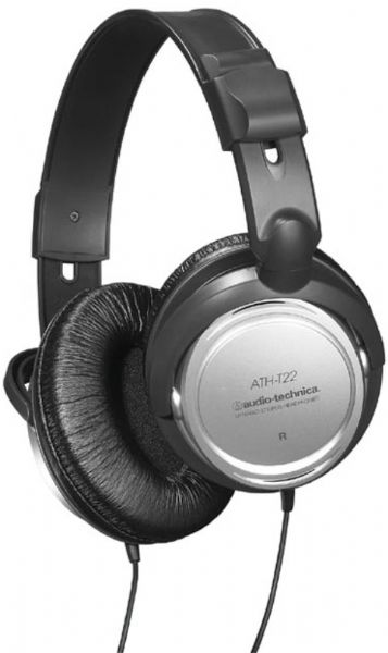 Audio Technica ATH-T22 Closed-back Stereo Headphones, Headphones - binaural Headphones Type, Ear-cup Headphones Form Factor, Dynamic Headphones Technology, Wired Connectivity Technology, Stereo Sound Output Mode, 20 - 22000 Hz Response Bandwidth, 100 dB Sensitivity, 32 Ohm Impedance, 1.6 in Diaphragm (ATH T22 ATH-T22  ATHT22)