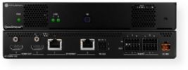 Atlona AT-OMNI-122 OmniStream Dual-Channel Networked AV Encoder; Dual-channel AV encoder for HDMI up to 4K/UHD, plus embedded audio and RS-232 control; Networked AV redundancy; SMPTE VC-2 visually lossless video compression; Network error resilience with FEC (forward error correction); Secure content distribution with AES-128 encryption; Local or PoE (Power over Ethernet) powering (ATOMNI122 ATOMNI-122 AT-OMNI122 AT-OMNI-122) 