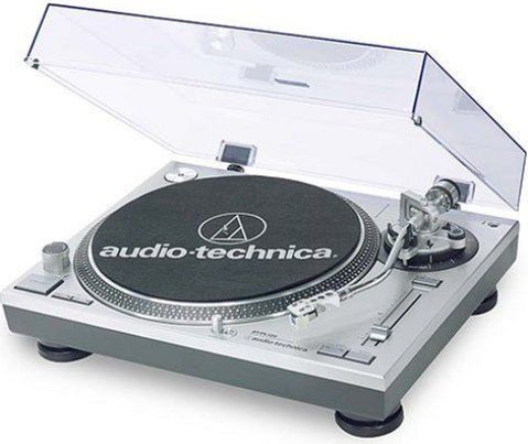 Audio Technica AT-PL120 Professional Direct Drive Turntable, 3-speed, fully manual operation Type, Die-cast Aluminum Platter, DC Motor (AT PL120 ATPL120 AT-PL120 PL120)