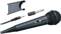 Audio-Technica ATR1200 Cardioid Handheld Dynamic Microphone, 80Hz - 12kHz Frequency Response, 500 ohms Output Impedance, Attached 10' Cable with Mini Connector, Mini to 1/4" Phone Adapter, Cardioid Polar Pattern, On / Off Switch, Clear, natural sound for vocals & instruments, Focused pickup - cardioid polar pattern helps prevent feedback, Permanently attached 16.5' - 5m cable 3.5mm mini-plug (ATR1200 ATR-1200 ATR 1200) 