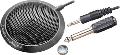 Audio-Technica ATR-4697 Omnidirectional Condenser Boundary Microphone, Wired Connectivity Technology, 59