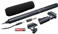 Audio-Technica ATR6550 Condenser Shotgun Microphone, Designed especially for use with video cameras, 2-range settings: normal and tele, 3.5mm connector plugs into video camera, Crisp and intelligible pickup, Designed especially for use with video cameras, 3.5mm connector plugs into your video camera, 70Hz-18kHz Frequency Response, UPC 042005157105 (ATR-6550 ATR 6550 ATR6550) 