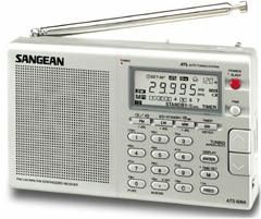 Sangean ATS-606AP Portable Radio, Stereo, LCD, Digital Clock, Radio tuner AM/FM (ATS606AP ATS606 AP)