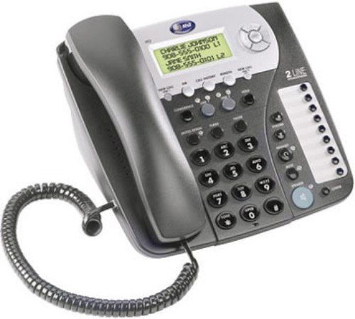 AT&T ATT00432 model 992 Speakerphone, 2-Line, Call Waiting Caller ID, Alternative to AT&T 972, 3-party conferencing, 24 speed dial numbers, Hands-free speakerphone, Chain Dialing, 100 Name/number directory, 18 number memory, Rapid scrolling, Auto dialing & redialing  (ATT-00432 ATT 00432 ATT992 ATT-992)