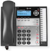 AT&T 1040 4 Line small business system with speakerphone; Charcoal; 200 name number directory; Expandable to a 16 extension telephone system; The 1040 telephone is compatible with the 1070 and 1080 telephones; Last 6 number redial; Hearing aid compatible and can be connected to four incoming telephone lines UPC 650530014628 (1040 ATT1040 1040-PHONE PHONE1040 ATTPHONE1040 PHONE-ATT1040) 