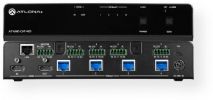 Atlona AT-UHD-CAT-4ED Extended Distance Distribution Amplifier; Single-channel AV decoder for HDMI up to 4K/UHD, plus embedded audio and RS-232 control; Supports DCI 4K at 24 Hz, UHD at 30 Hz, and 1080p at 60 Hz; SMPTE VC-2 visually lossless video compression; 4K/UHD scaling with 4:4:4 video processing; Audio embedding and de-embedding plus multi-channel audio downmixing; UPC 846352004699 (ATLONAATUHDCAT4ED DEVICE AMPLIFIER DECODER VIDEO) 