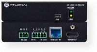 Atlona AT-UHD-EX-70C-RX Model 4K/UHD HDMI Over HDBaseT Receiver with Control and PoE; 4K/UHD capability at 60 Hz with 4:2:0 chroma subsampling; HDCP 2.2 compliant; Supports 4K HDR10 at 24 Hz (4:2:0 chroma subsampling, 10-bit color); HDBaseT receiver for HDMI, power, and control up to 230 feet (70 meters); Remotely powered via PoE (Power over Ethernet); Receives RS-232, IR, and CEC control signals over HDBaseT; UPC 846352004507 (ATUHDEX70CRX AT-UHD-EX-70C-RX AT UHD EX 70C RX) 