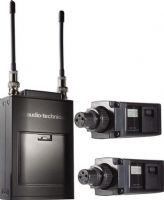 Audio Technica ATW1822D Dual Wireless Mic System, Dual Camera Mount UHF, UHF Band D: 655.500 to 680.375 MHz RF Carrier Frequency Range, 100m - 300'  typical Approx. Working Range, 70Hz to 15kHz Overall Frequency Response, 104dB at 30kHz deviation - A-weighted, maximum modulation 37kHz Signal-to-Noise Ratio, 996 total per band - 25kHz increments No Of Channels, UPC 042005146376 (ATW1822D ATW-1822-D ATW 1822 D ATW1822 ATW-1822 ATW 1822) 