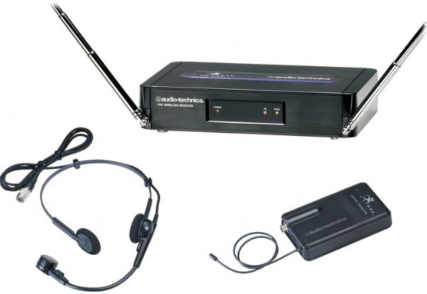 Audio-Technica ATW-251/HT8 UniPak Headworn Microphone System; Includes ATW-R250 Receiver, ATW-T201 Transmitter and PRO 8HEcW Headworn Microphone; Operating Frequency T8 171.905MHz; Maximum Deviation +/-15 kHz; Operating Range 200'; Frequency Response 80 Hz to 13 kHz (ATW251HT8 ATW251/HT8 ATW-251-HT8 ATW-251 HT8 ATW-251/H ATW-251HT8)