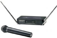 Audio-Technica ATW252-T2 Wireless Vhf Microphone System, Power, RF and AF Peak indicators, Professional locking connector on UniPak body-pack transmitters, Volume Control, 1/4" output jack and space saving power supply, Frequency of 169.505 MHz, UPC 042005149209 (ATW252-T2 ATW252T2 ATW252 T2) 