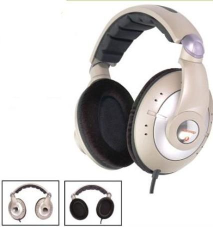 Audiology AU-575 Butter Headphone, Lightweight Construction, Volume control on cord, Great Sound Quality, Wide Headband for Comfortable Fit (AU575, AU 575)