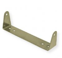Accessories Unlimited Model AU65 6-1/2" Brass Finish Single Hole Replacement Mounting Bracket for Cobra 25, Uniden PC66 and PC68; Replacement Mounting; 6-1/2" Single Hole; Brass Finish; For Cobra 25, Uniden PC66 and PC68; UPC 722900000880 (AU65 6-1/2" SINGLE HOLE REPLACEMENT MOUNTING BRACKET COBRA 25 UNIDEN PC66 PC68 ACCESSORIES UNLIMITED-AU 65 AU-65 AU65CB) 