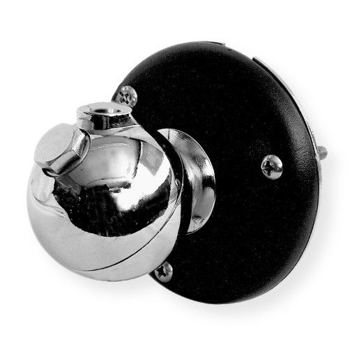 Accessories Unlimited Model AUBALL Heavy Duty Chrome Swivel Ball Mount with 3/8