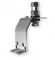 Accessories Unlimited Model AUC10 Tall Stainless Steel Fender or Underhood Antenna Bracket for Deep Groove Mounting in Full Size Vehicles; Antenna Bracket; For Steel Fenders and Underhoods; Mounting In Full Size Vehicles; Polished Steel; UPC 722900000064 (TALL STAINLESS STEEL FENDER UNDERHOOD ANTENNA BRACKET FULL SIZE VEHICLES ACCESSORIES UNLIMITED-AU C10 AU-C10 AUC10) 