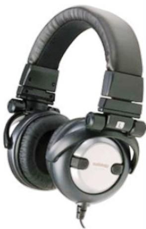 Audiology AU-DJ726 Planet Rock Headphone, DJ style headphones, 90 Degree Swivel Earcups for Studio Monitoring, Sturdy Adjustable Cushion Frame (AUDJ726, AU DJ726, AUDJ-726, DJ726)