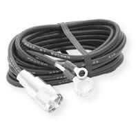 Accessories Unlimited Model AUPL12 12 Foot RG58AU Coax Cable with Soldered PL259 and Lugs; UPC 722900000293 (12 FOOT RG58AU COAXIAL CABLE SOLDERED PL259 LUGS UNLIMITED-AUPL-12 AUPL-12 AUPL12) 