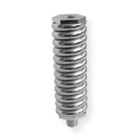 Accessories Unlimited Model AUSS3M 3 Inch Medium Duty 3/8" x 24" Stainless Steel Spring; UPC 722900000170 (STAINLESS STEEL 90 DEGREE SIDE BODY ANTENNA MOUNT 3/8" X 24" LUG STUD ACCESSORIES UNLIMITED AUSS-3M AUSS 3M AUSS3M) 