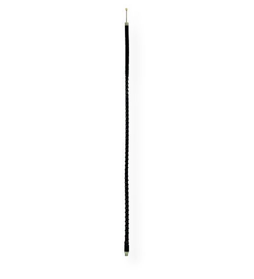 Accessories Unlimited Model AUT200-B 2' 1,000 Watt Heavy Duty CB Antenna (Black); High Performance Coil Design; Rugged Solid Fiberglass Core; High Power Handling 1000 Watt rating; 27 MHz CB radio frequency approved; N.O.A.A. Weather Compatible; Cap included; UPC 722900001245 (2 FOOT 1000 WATT HEAVY DUTY 3/8' X 24