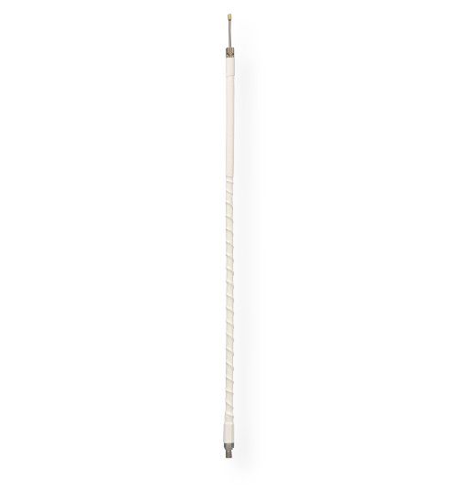 Accessories Unlimited Model AUT400-W 4' 1,000 Watt White Heavy Duty CB Antenna (White); High Performance Coil Design; Rugged Solid Fiberglass Core; High Power Handling 1000 Watt rating; 27 MHz CB radio frequency approved; N.O.A.A. Weather Compatible; Cap included; UPC 722900001306 (4 FOOT 1000 WATT HEAVY DUTY 3/8' X 24
