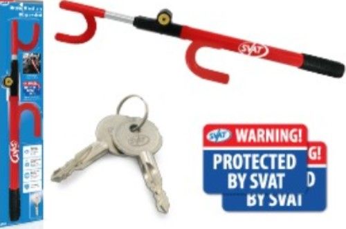 SVAT Electronics AUTOLOCK200 Auto Steering Wheel Security Lock Vehicle Anti-Theft Device for Cars, Pickup Trucks, Minivans & SUVs, 26.5