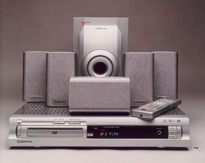 Emerson AV301 Home Theater System includes DVD/CD player, Dolby Digital Decoder  (EM-AV301, AV 301)