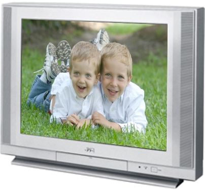 JVC AV32F577 TV with ATSC/QAM Tuner, 32 Direct View CRT Screen with 4 - 3 Ratio SDTV display, NTSC Analog Tuner and also ATSC Digital TV Tuner, Aspect ratio controls, Auto channel setup, Closed captioning, Last-channel recall, Multilingual menu, Component Video Input, 3D Y/C Comb Filter  (AV-32F577 AV 32F577)