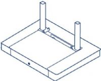 AVALL AVAL-S001010A Base For use with AVAL-S001028A AVAL-S001030A and AVAL-S001032A (AVALS001010A AVAL S001010A AVS/002/GA07) 
