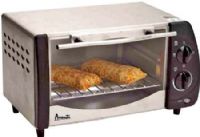 Avanti T-9 Toaster Oven/Broiler, Stainless Steel, Auto Shut-Off, Timer Control with Bell, Full Range Temp. Control (Toast - Broil), Power Indicator Lights, Slide Out Rack, Crumb tray & Baking/Broiling Tray included, Large Full View Tempered Glass Door, 8.5" H x 15" W x 9.75" D, UPC 079841480098 (AVANTIT9 AVANTI-T9 T9 T 9) 