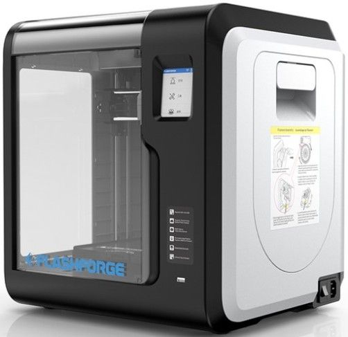 Flashforge AVENTURER 3 Desktop 3 Auto Leveling Ultra-Mute 3D Printer, 2.8-inch Touchscreen Panel, 10-100mm/s Print Speed, 0.2mm Print Resolution, 0.1mm-0.4mm Layer Precision, Build Volume 150x150x150 mm, 1 Extruder Number, 0.4mm Extruder Diameter, Built-in 2 Million Pixel HDCcamera for Remote Monitoring, Auto Filament Feeding with an Enclosed Built-in Filament Cartridge (AVENTURER3 AVENTURER-3)