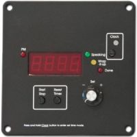 AVFi FM3 Count Down Timer/Clock, Black Finish, Custom Cutout Required (Extra Charges Apply); Built-in time of day clock displays hours, minutes and/or seconds; Large bright LED display; Start/Stop, Reset, and Clock buttons; 0 to 99.59 minute countdown timer; Green and yellow warning indicators have preprogrammed settings to match Toastmasters requirements; UPC N/A (AVFIFM3 AVFI FM3 COUNT DOWN TIMER CLOCK BLACK) 