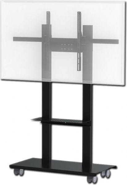 AVFI SYZ80-XL-B Audio Visual Furniture, Mobile Display Stand For 65