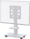 AVFI SYZ84-K Audio Visual Forniture, Mobile Display Stand For Smart KAPP84 Board; Designed to accommodate  SMART kapp84 capture board; Maximum display weight cannot exceed 160 lbs; Adjustable TV bracket height during setup; Cable passage in spine; Heavy duty steel weighted base; Rolls on 4 wheels; UPC N/A (AVFISYZ84K AVFI SYZ84K SYZ84 FORNITURE MOBILE DISPLAY) 