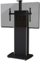 AVFI TP800-S Fixed Base Telepresence Stand For 40" - 70", Single Monitors; Accommodates 40"-70" display; Made with furniture grade laminates and extruded aluminum corners; Adjustable TV bracket height during setup; Adjustable camera mount for mounting above or below TV; 3U vertical rack and wiring channel inside main pillar; 1x FAN Quiet cooling fan with vented rear panel; UPC N/A (AVFITP800S AVFI TP800-S TELEPRESENCE SINGLE MONITOR) 