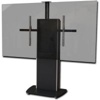 AVFI TP800-XL Fixed Base Telepresence Stand For 65" - 90", Single Monitors; Accommodates 65" - 90" display; Made with furniture grade laminates and extruded aluminum corners; Adjustable TV bracket height during setup; Adjustable camera mount for mounting above or below TV; 3U vertical rack and wiring channel inside main pillar; 1x FAN Quiet cooling fan with vented rear panel; UPC N/A (AVFITP800XL AVFI TP800-XL TELEPRESENCE SINGLE MONITOR) 