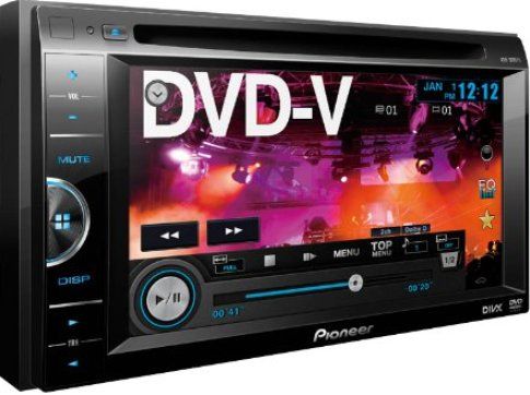 Pioneer AVH-100DVD - DVD receiver - in-dash unit, In-dash unit Form Factor, 6.1