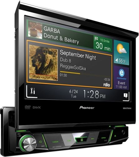 Pioneer AVH-X6800DVD One-DIN DVD Receiver with 7