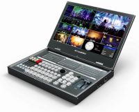 AVmatrix PVS0615 Portable All-In-One Design 6 Channel Multi-format Video Switcher with 15.6" FHD LCD display; 6 channel inputs 4×SDI and 2×DVI-I/HDMI/VGA/USB; 3×SDI PGM out(1×AUX), 2×HDMI PGM and 1×HDMI multiview out; Input format auto-detected and PGM/AUX output format selectable; Dimensions 10.7 W x 1.72 D x 14.76 L inches; Weight 8.38 Pounds (AVMATRIXPVS0615 AVMATRIX/PVS0615 PVS-0615 PVS06-15) 