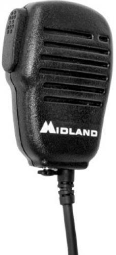 Midland AVPH10 Shoulder Speaker Mic, Push-To-Talk Button, 1/8