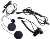 Midland AVP-H2 Accessory Speaker Microphone for Motorcycle Helmet, For Closed Faced Helmet, Includes two speakers that attach inside the helmet, Boom microphone to go inside helmet, PTT button that wraps on handle bar, Extra long cable, Works with ALL Midland GMRS/FRS Radios, UPC 046014298620 (AVPH2 AVP H2) 