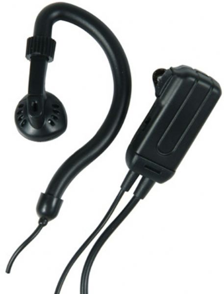 Midland AVP-H4 Two Behind the Ear Microphone, Fits directly into the ear, Push To talk Option, Vox Option, Works with All Midland GMRS/FRS Radios, Used in the Security, Hunting and various activities, UPC 046014298644 (AVPH4 AVP H4 AVPH-4 AVPH 4)