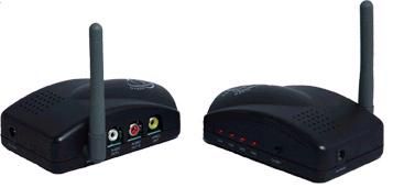GrandTec AVW-1000 Audio+Video 2.4ghz Wireless Transmitter and Receiver  (AVW 1000, AVW1000, AVW-1000)